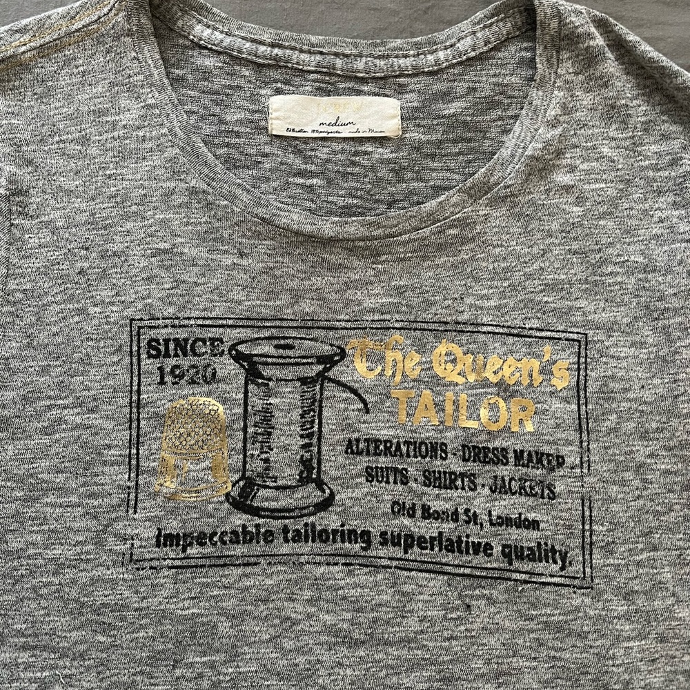 JCREW - The Queens Tailor Tee